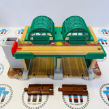 Knapford Station with Track Only Missing 1 Buffer (Mattel 2022) - Used in Box