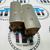 Annie & Clarabel (Learning Curve) Flat Magnet with Staples Grey Roof Poor Condition Wooden - Used