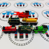 Train Value Pack #1 Fair/Poor Condition Chipping Paint/Discoloured/Missing Pieces Thomas Brand Wooden - Used
