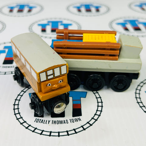 Catherine with Cargo and Tender (Learning Curve 2001) Wooden - Used