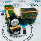 Emily & Tender (Thomas Wood Unpainted Mattel) Good Condition Wooden - Used