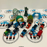 Capsule Plarail Wind-Up and Pull Along Broken Pieces, Missing Pieces, Missing Stickers Fair Condition/Glued Value Pack #3 - Used