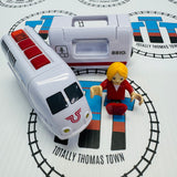 BRIO Motorized Travel Train with Figure (No Remote) 33510 Wooden - Used