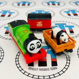 Sodor Safari Panda Percy with Panda and Mail Car (2013) Used - Trackmaster Revolution