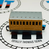 Brown Coach (Annie or Clarabel NO FACE) Pull Along Capsule Plarail - Used