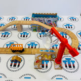 Leap and Splash Dolphin Rescue Set No Road (Different Riser) Wooden - Used