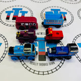 Train Value Pack #7 Fair/Poor Condition Chipping Paint/Discoloured/Missing Pieces Thomas Brand Wooden - Used