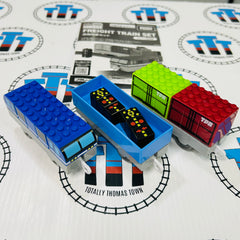 Tomica Plarail Block Freight Train Set New no Box - TOMY
