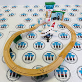 BRIO 33301 Monorail Airport Set (Different Stairs) Wooden - Used