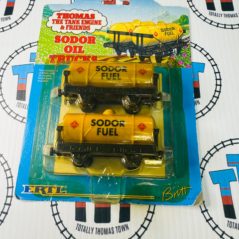 Sodor Oil Trucks #3 Discoloured Package ERTL - New