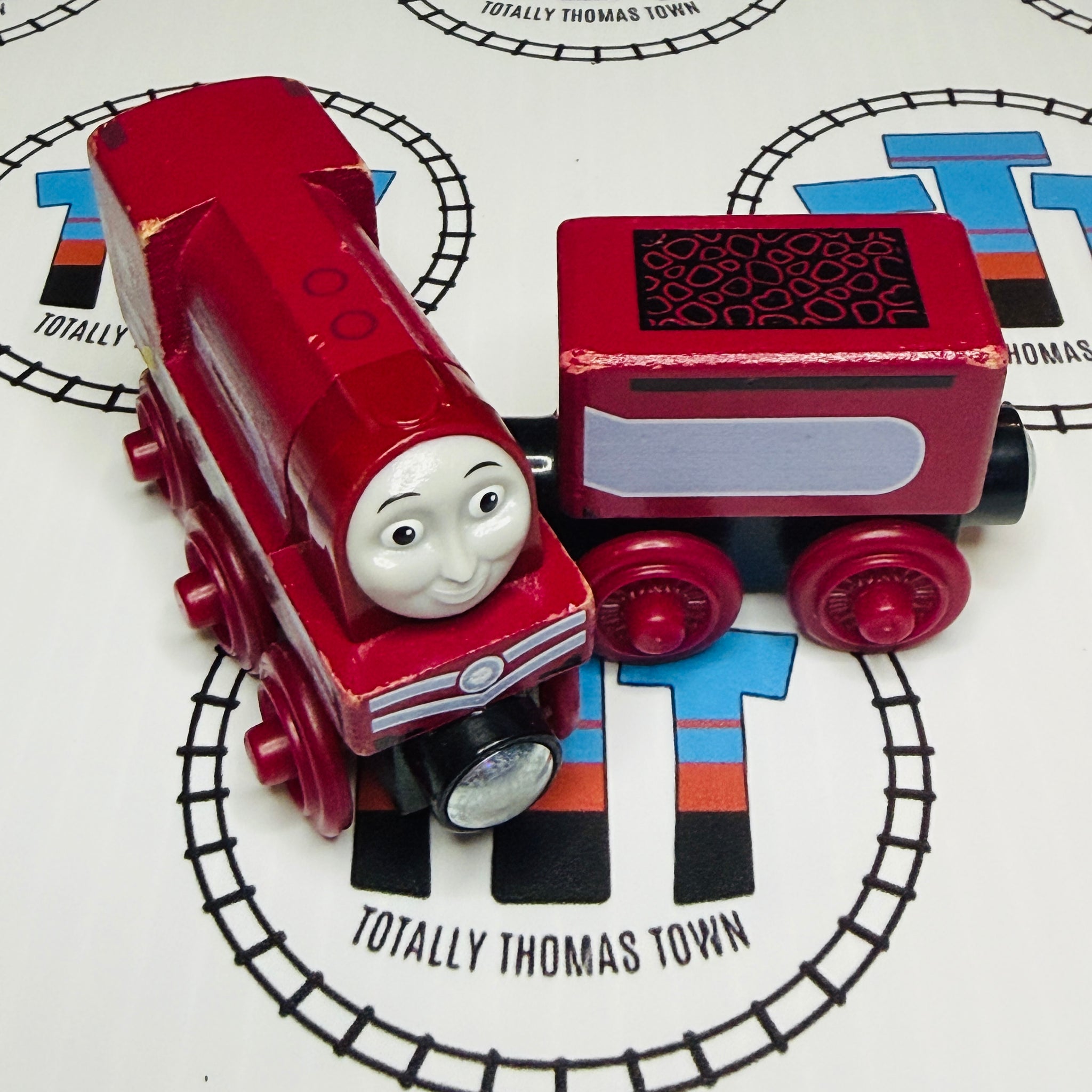 トーマス　ブリングス Caitlin and Tender (Thomas Wood Mattel Fully Painted) Wooden