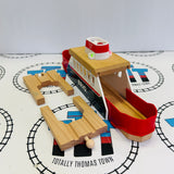 BRIO 33569 Ferry with Light and Sound Fair Condition Wooden - Used