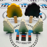 Seasonal Trees #2 Thomas Brand Rare Wooden - Used