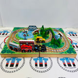 Melissa & Doug Take-Along Railroad Complete Wooden - Used