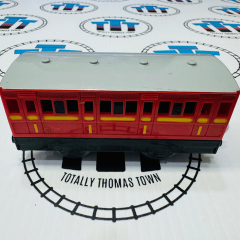 Red and Yellow Passenger Car (2006) Used - Trackmaster