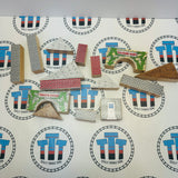 Tidmouth Wooden Building Blocks Rare Wooden - Used