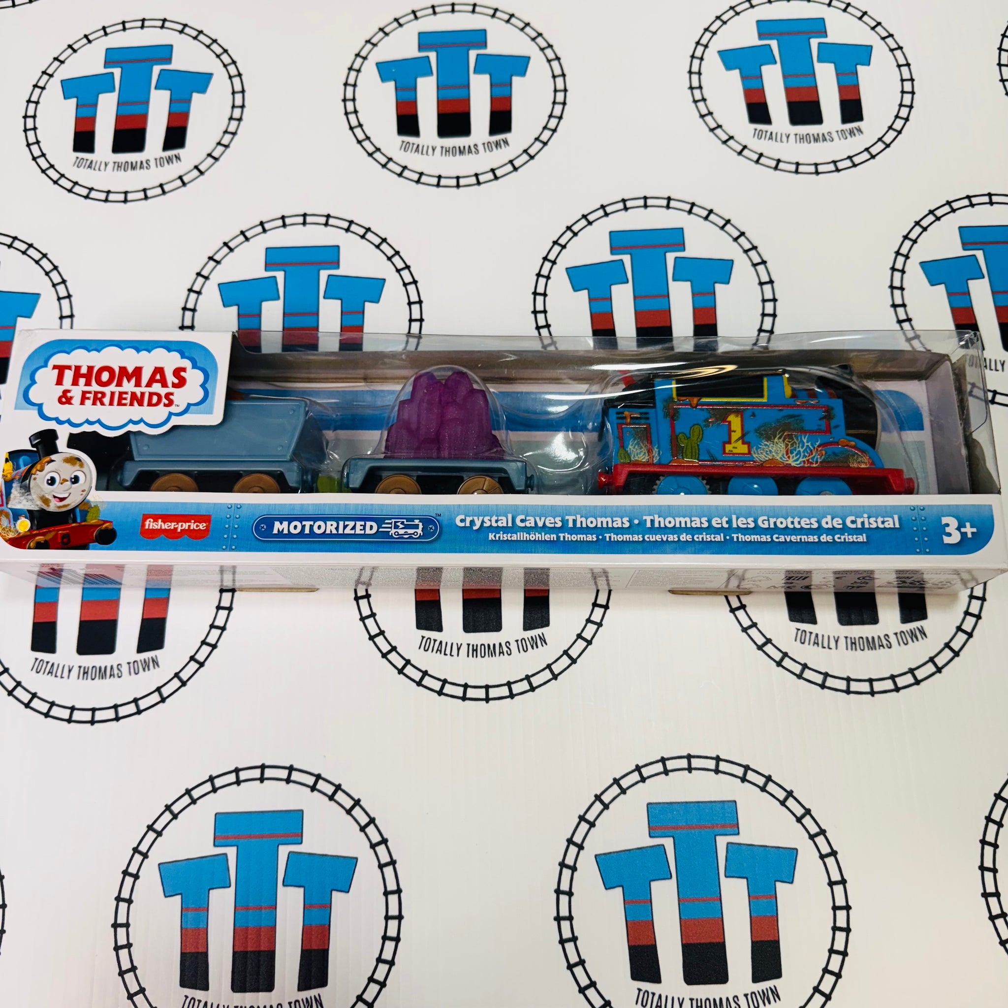 Crystal Caves Thomas All Engines Go New in Box - Trackmaster