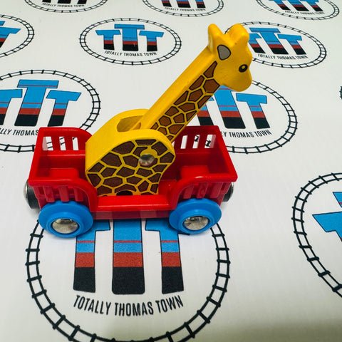 BRIO Giraffe Train Wooden Used Totally Thomas Town