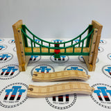 Collapsing Suspension Bridge #3 Chipping Paint Wooden - Used