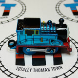Metallic Blue Thomas #2 (2012) Fair Condition/Discoloured Back Rare Capsule Plarail Wind Up - Used
