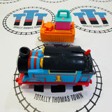 Fix ‘em Up Friends Set #2 with Thomas (Painted Buffers), Carly, Sandy (Missing Buffer) Used - All Engines Go Trackmaster Revolution