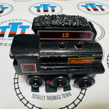 Douglas & Tender #16 (Learning Curve 2003) Fair Condition Marked Eyes and Marked Train Wooden - Used