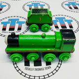 Henry & Tender (Learning Curve 1994) Fair Condition Chipping Paint Wooden Rare - Used