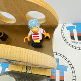 BRIO 33900 Pirate Adventure Tunnel #1 with Accessories (See Notes) Wooden - Used