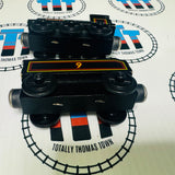 Donald & Tender Flat Magnet with Staples #38 Rare Fair Condition Chipping Paint Wooden - Used