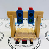 Over the Track Signal #1 with Clickity Clack Track Wooden - Used