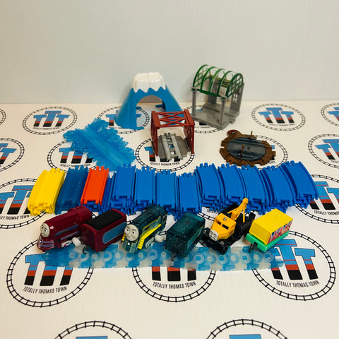 Capsule Plarail Set #4 See Notes - 60 Pieces Used