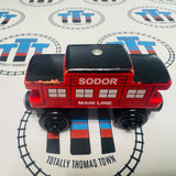 Sodor Line Caboose (Mattel) Wooden - Used