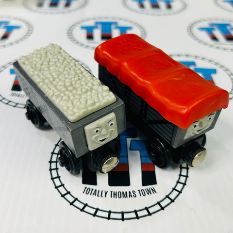 Giggling Troublesome Trucks (TOMY) Good Condition Wooden - Used