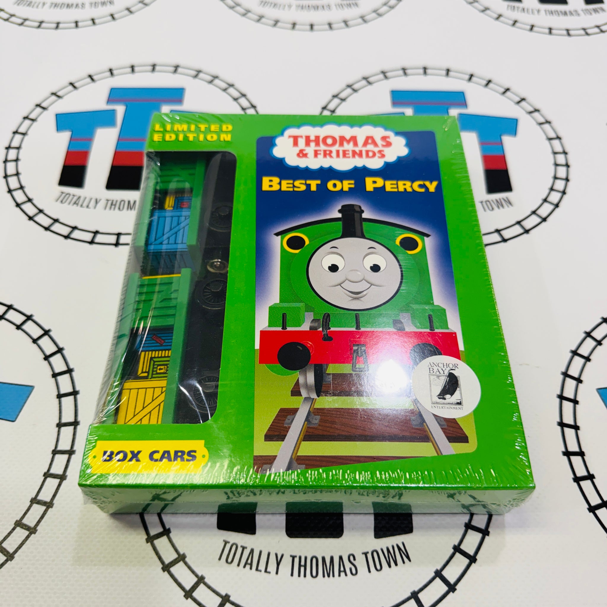 Best of Percy with Green Box Cars (Learning Curve 2002) Wooden VHS