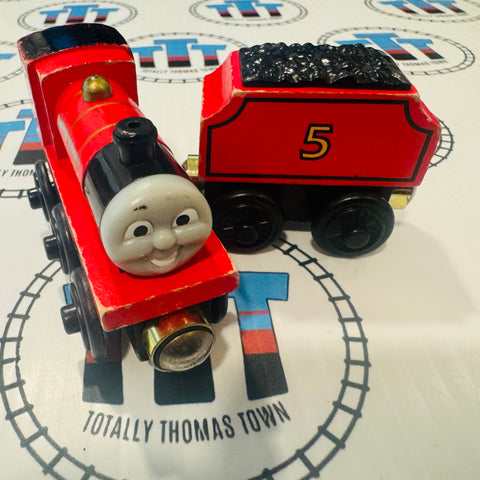 Engine Recognition James & Tender (Learning Curve) Poor Condition Wooden - Used