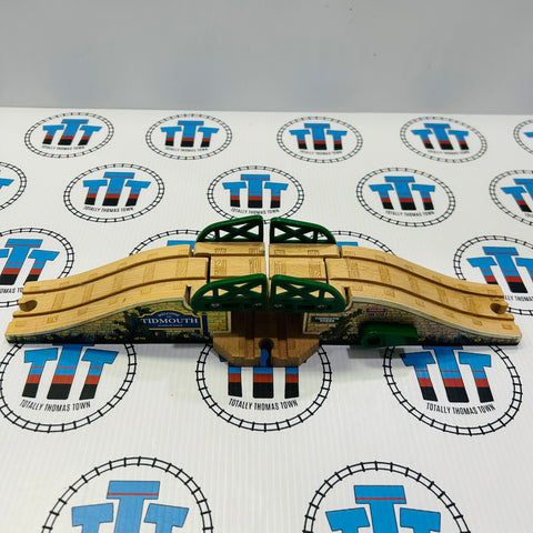 Drawbridge Knapford Station/Tidmouth Sheds Good Condition Wooden - Used