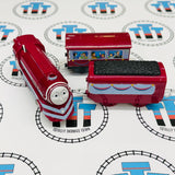 Caitlin's Passenger Express #1 (2012) Ripping Stickers/Painted Rods/Noisy Used - Trackmaster