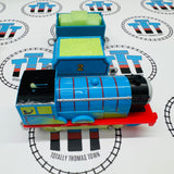 Glow in the Dark Edward and Tender with Cargo Car (2013) Good Condition Used - Trackmaster Revolution