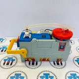 Harold’s Heliport Remote Control Portable Playset Lights and Sounds with 3 Cargo Pieces and Cargo Car #2 (Missing Door/Peeling Sticker) Used - Take Along