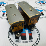 Annie & Clarabel (Learning Curve) Flat Magnet with Staples Grey Roof Poor Condition Wooden - Used