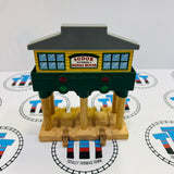 Deluxe Over the Track Signal House (1 Green Light Sometimes Not Activating) #2 Wooden - Used