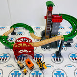 BRIO 33887 Lift & Load Set Modified (Missing 1 Grey Support) Wooden - Used