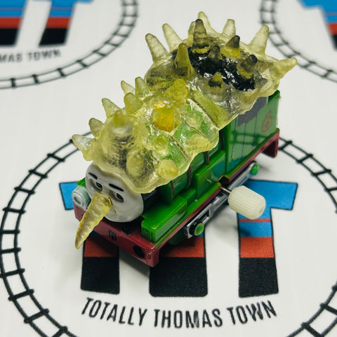 Jack Frost Percy (Glued Ice Piece) Capsule Plarail Wind Up - Used