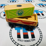 Cargo Car Unpainted with Steamworks Cargo (Mattel) Wooden - Used