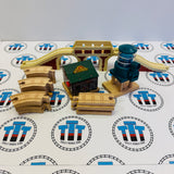 Thomas and Belle to the Rescue Set Complete (No Trains) Wooden - Used