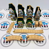 Racing Down the Rails Spiral Only Wooden - Used