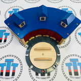 Roundhouse for 5 Trains #2 Wooden Other Brand - Used