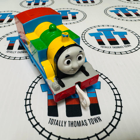 Paint Splattered Thomas that Dings (not motorized) Used - TOMY
