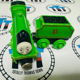 Henry and Tender Flat Magnet with Staples RARE Wooden - Used