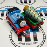 Snowy Thomas & Christmas Tree from Reg’s Christmas Surprise (2012) Good Condition Used - Take N Play